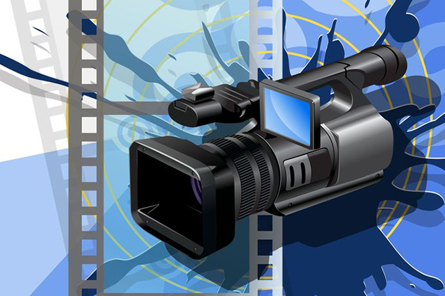 Graphic of video camera